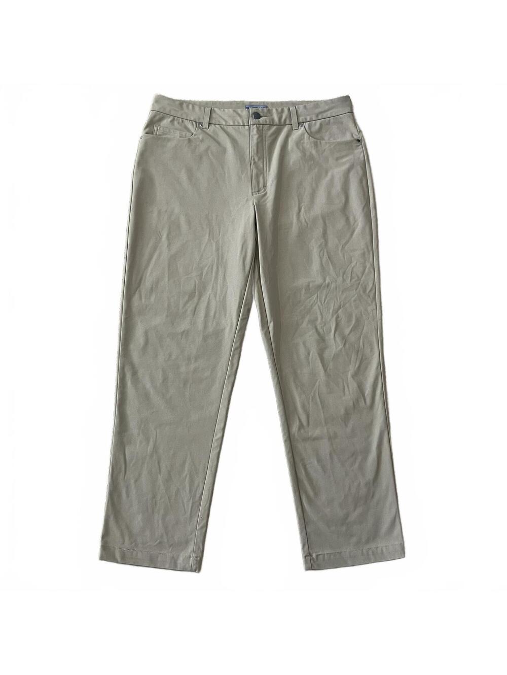 VRST Mens Limitless Performance Chino Pants Khaki Size 35x30